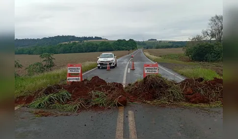 Vai viajar? Temporais causam interdição de quatro rodovias no Paraná; veja rotas alternativas