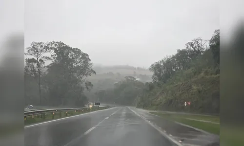 Apucarana terá chuva e máxima de 21°C na quinta-feira (22)