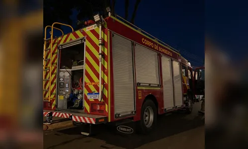 Princípio de incêndio atinge fábrica de estofados no Distrito do Pirapó, em Apucarana