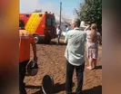 Corpo de Bombeiros controla incêndio à residência, em Ivaiporã