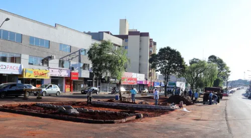 Construção da Praça França vai valorizar comércio e facilitar trafegabilidade na área central