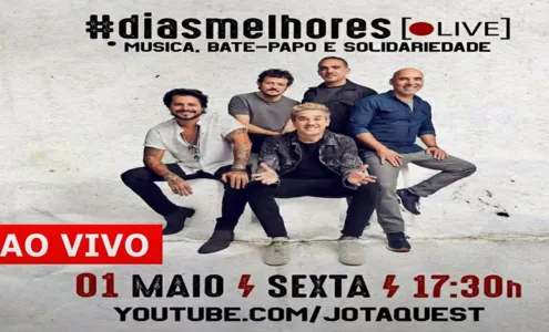 Jota Quest, Léo Santana e SPC: Veja a agenda de lives desta sexta-feira