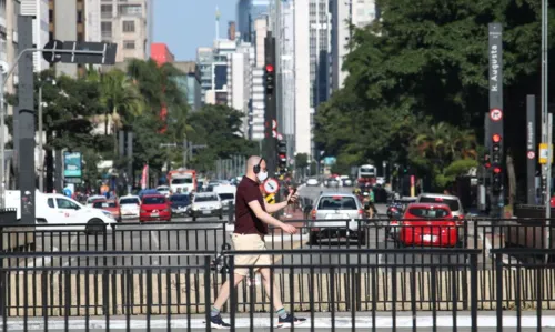 Av. Paulista durante pandemia de covid-19