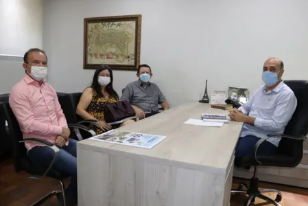 Diretores da Univale visitam Prefeitura de Ivaiporã