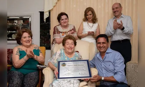 Câmara de Apucarana divulga Nota de Pesar pelo falecimento de. Rachel Swain