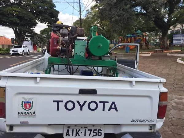 Fumacê em Jandaia do Sul