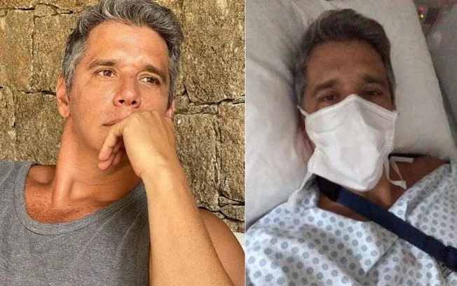 Marcio Garcia sofre acidente doméstico e passa por cirurgia