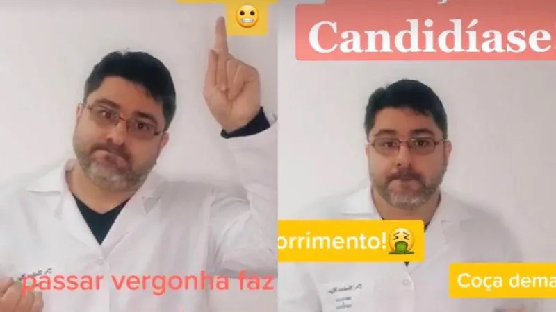 Médico de Apucarana viraliza no TikTok com 'Dança da Candidíase'; assista
