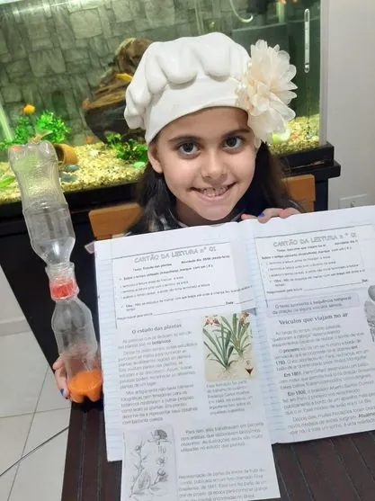 Escola de Arapongas desenvolve projeto a hora da leitura em casa