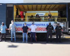 Carreata em Arapongas reforça importância dos cuidados contra a Covid-19