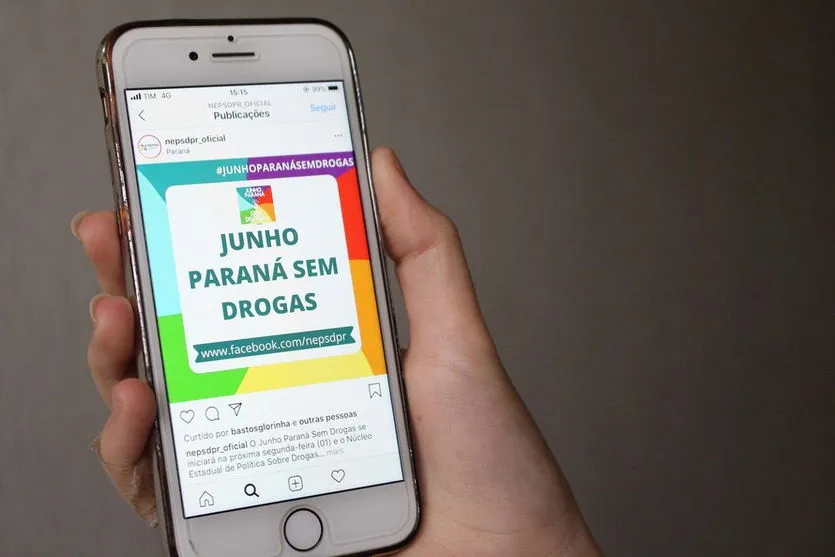Campanha contra drogas integra pessoas do Brasil e Exterior