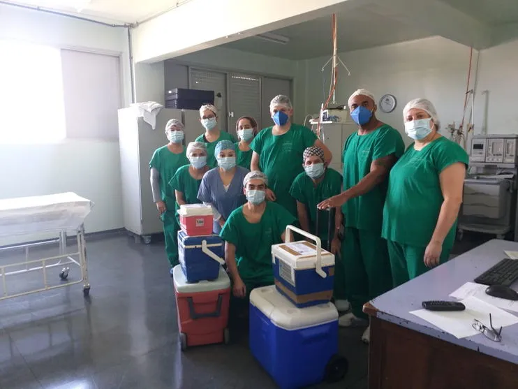Família faz doação de órgãos de criança em Guarapuava.