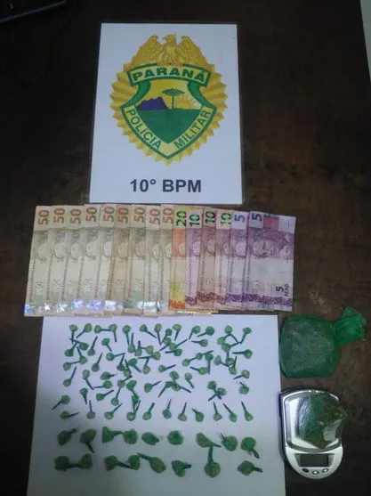 PM apreende crack, maconha e prende homem por tráfico