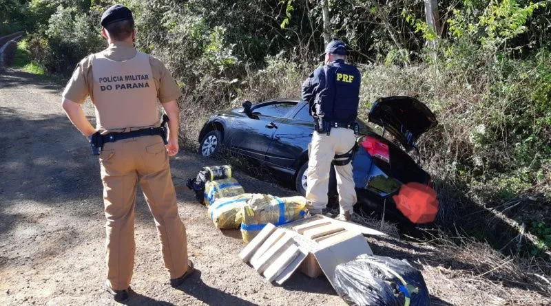 Operação Tamoio II: PRF apreende 136 quilos de maconha