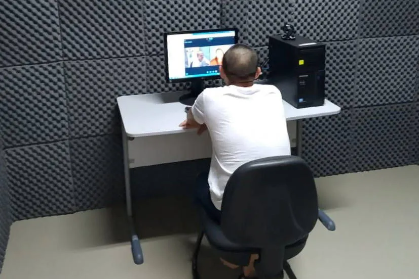 Visitas virtuais já são realidade em 43 unidades prisionais