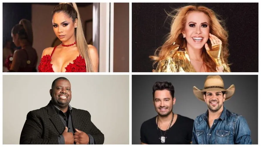 Lives da semana têm Lexa, Joelma, Péricles e Fernando e Sorocaba