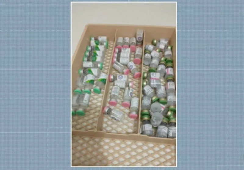 500 doses de vacinas são perdidas após ladrões roubarem fiação elétrica