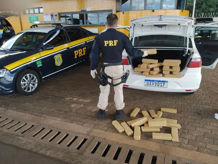 PRF bate recorde e apreende 66 toneladas de drogas no Paraná