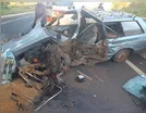 Motorista sofre ferimentos graves após acidente na BR-376