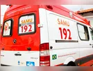 Motorista fica ferido em colisão contra árvore, em Faxinal