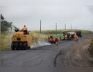 Obras de asfalto da estrada municipal do Ouro Verde é retomada