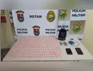 ROTAM apreende 374 pinos de cocaína durante abordagem em Faxinal