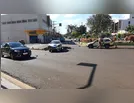 Motoqueiro foge de abordagem em Ivaiporã e colide com carro