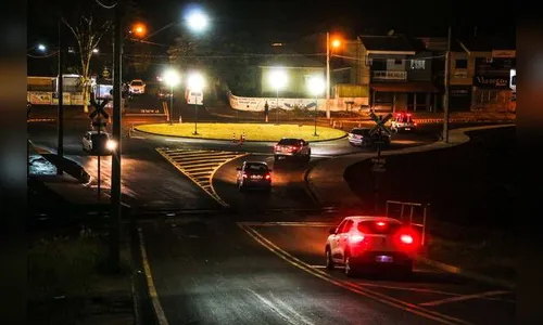 Sinalização viária atende trecho da “Central do Paraná”