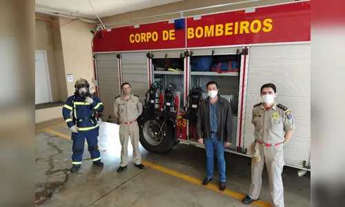 Bombeiros de Apucarana recebem  equipamentos de proteção