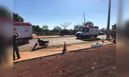 Jovem morre e adolescente fica gravemente ferido após acidente de moto em Arapongas