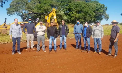 Ivaiporã prepara área em Jacutinga para construção de novo Posto de Saúde