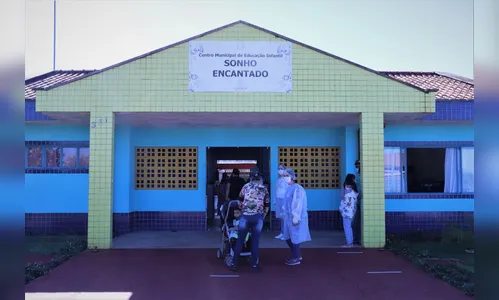 Cmei do Araucária realiza vacinação contra a gripe em Arapongas