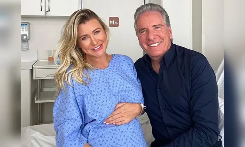 Nasce Vicky, filha de Roberto Justus e Ana Paula Siebert