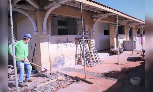 Reforma da antiga Estação Ferroviária atinge 70% de conclusão