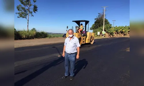 Estrada Velha para Marumbi é asfaltada em Jandaia do Sul