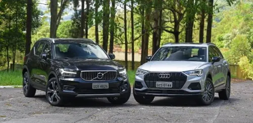 Audi Q3 e Volvo Xc40 medem forças