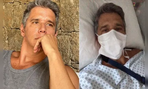 Marcio Garcia sofre acidente doméstico e passa por cirurgia