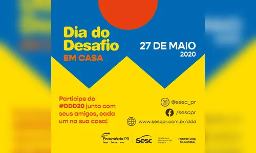 Apucarana realiza o Dia do Desafio pela internet