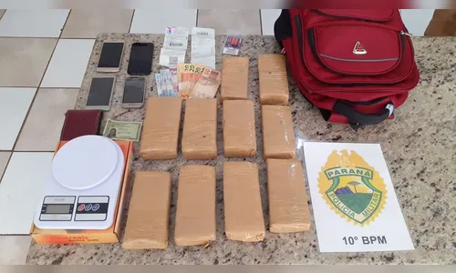 PM apreende quase 5Kg de maconha no Jardim Trabalhista