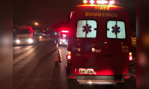 Pedestre fica gravemente ferido após ser atropelado em Arapongas