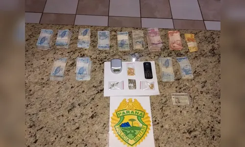 Suspeito de fazer 'disk entrega' de drogas é preso em Apucarana