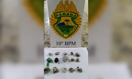 PM de Apucarana encontra maconha em lata de achocolatado