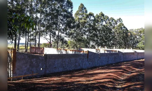 Avançam obras do Canil Municipal de Arapongas