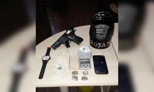 Casal é detido em Jardim Alegre suspeito de tráfico de drogas