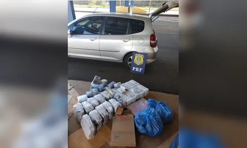 PRF apreende R$ 10 mil em equipamentos de informática que seriam vendidos em Maringá