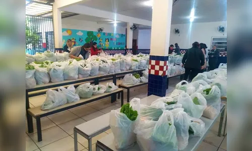 Apucarana distribui mais 9,6 mil cestas de hortifrútis