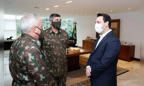 Paraná propõe parceria com Exército para elaboração de projetos