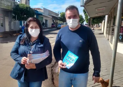Saúde de Cambira realiza blitz de conscientização