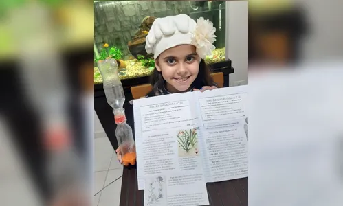 Escola de Arapongas desenvolve projeto a hora da leitura em casa