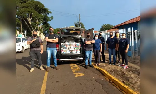 Polícia Civil doa 52 cestas básicas para entidades de Apucarana e região